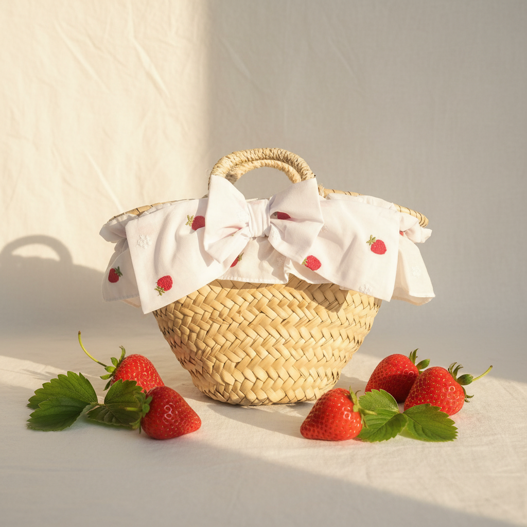 DEOLINDA Pavlova Girls Straw Bag