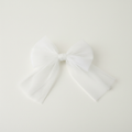 BASMARTI Sailor Girls White Tulle Hair Bow