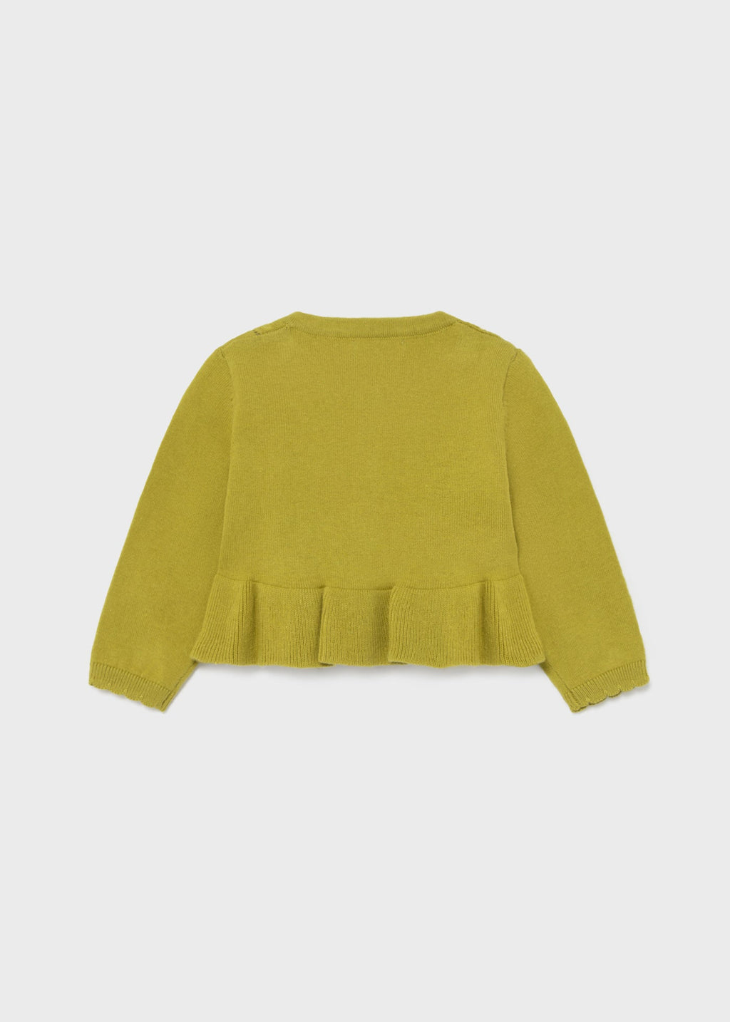 AW21 MAYORAL Baby Girls Olive Knitted Cardigan - 2387