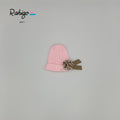 AW22 RAHIGO Pink & Camel Baby Girls Hat - 22211