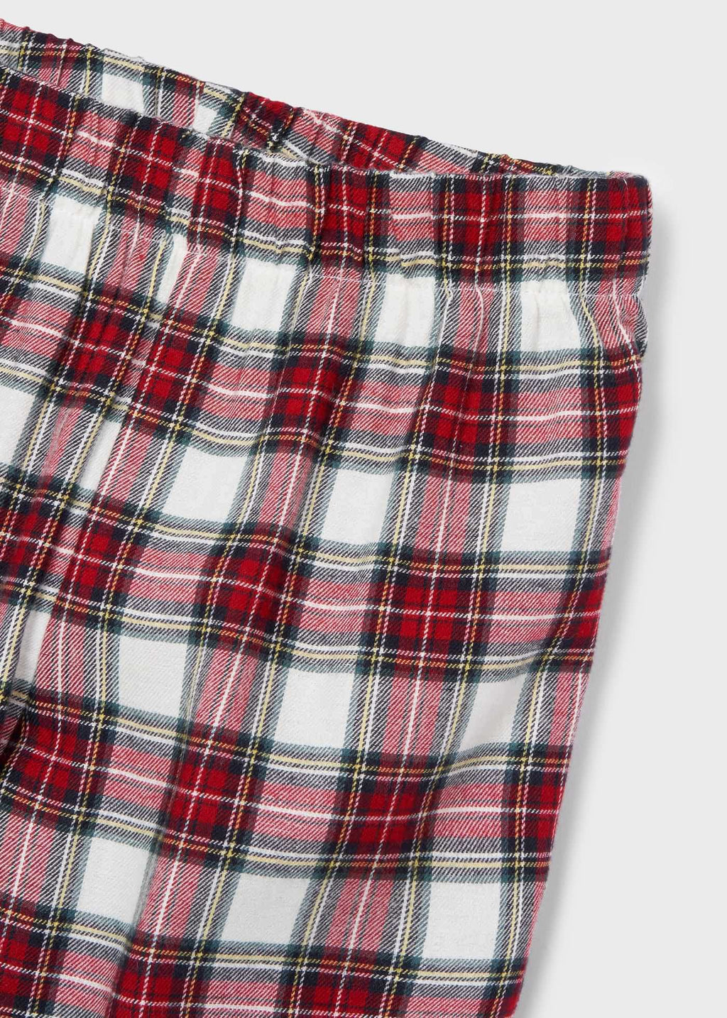 MAYORAL Girls Red Tartan Christmas Pyjamas