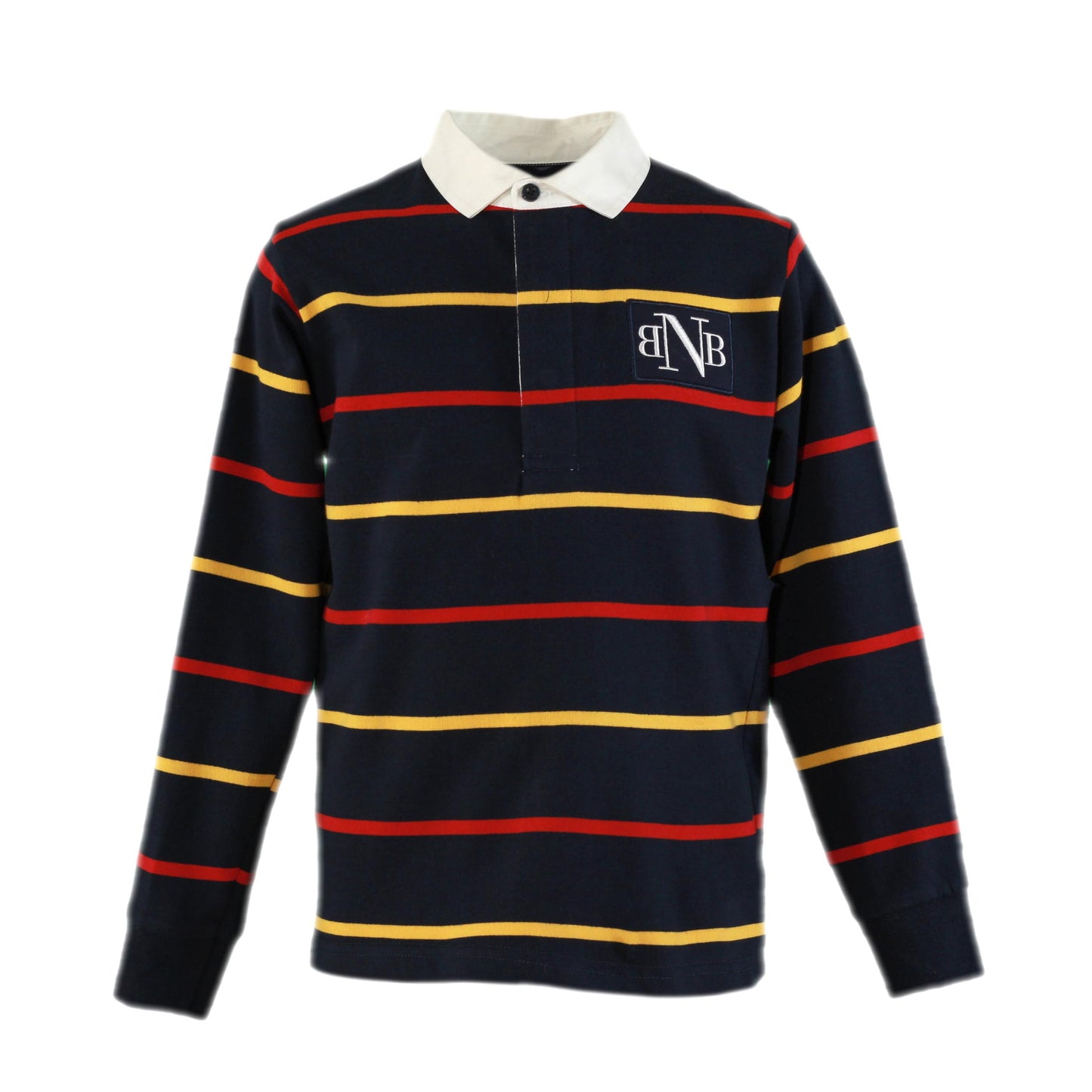AW22 MIRANDA NEL BLU Navy Stripe Boys Polo Shirt - 1304P