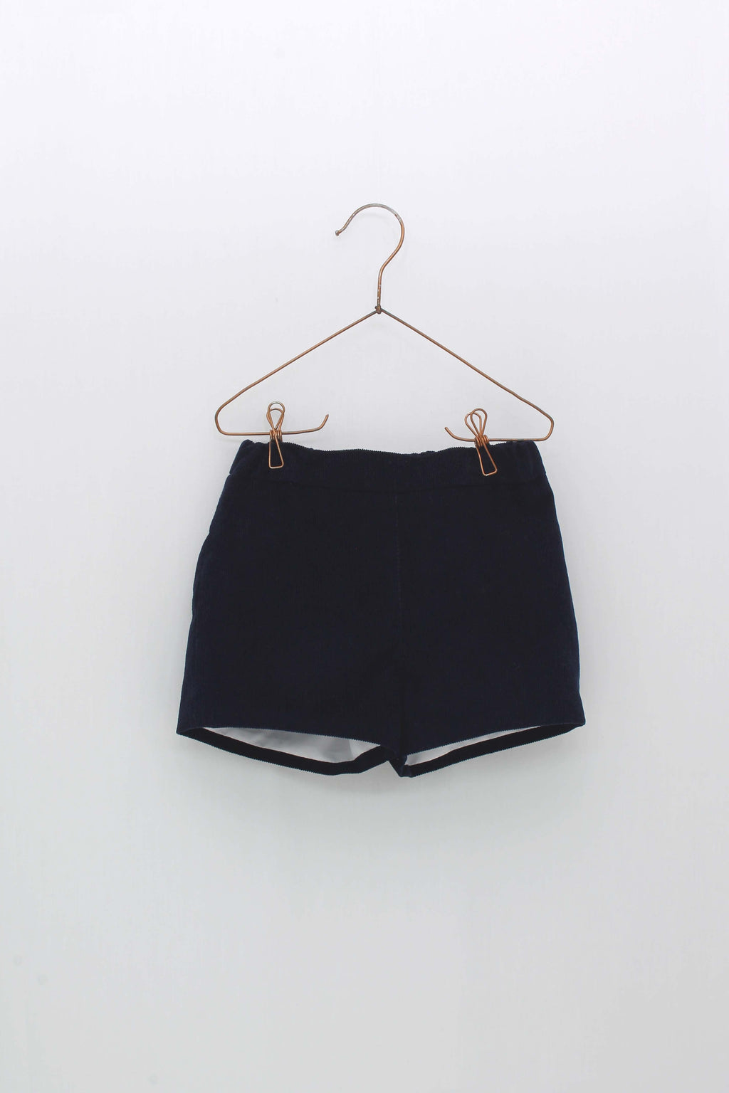 AW22 FOQUE Navy Tartan Boys Short Set - 5546