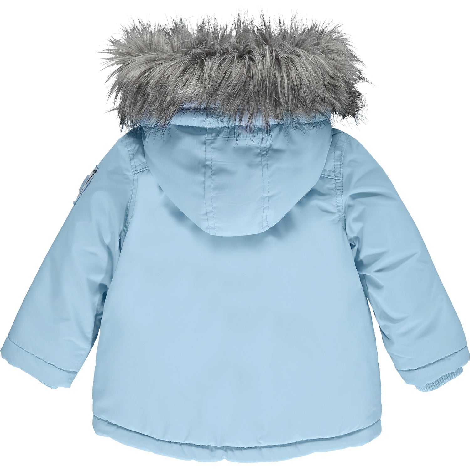 AW21 Mitch & Son Boys Paisley Blue Parka with Fur Hood