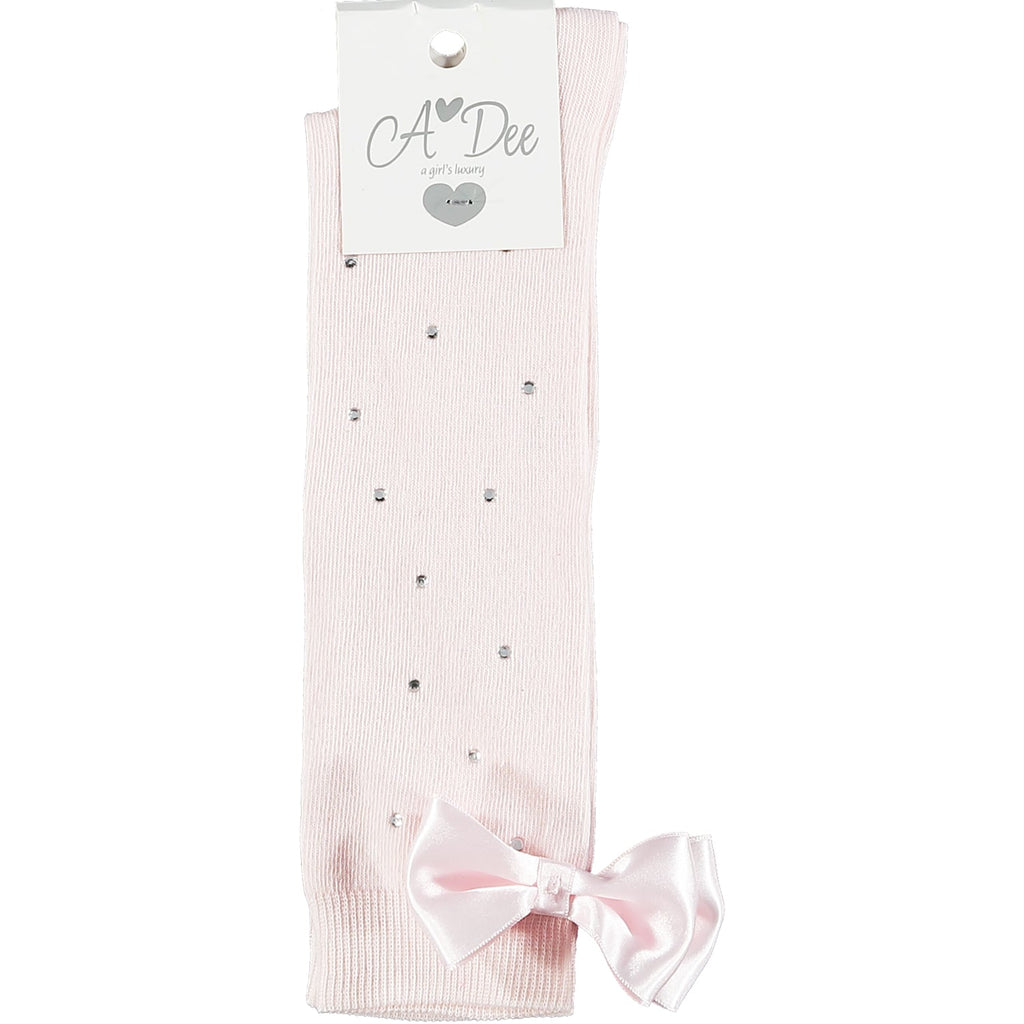 A-Dee Othina Pink Sparkle Knee High Socks