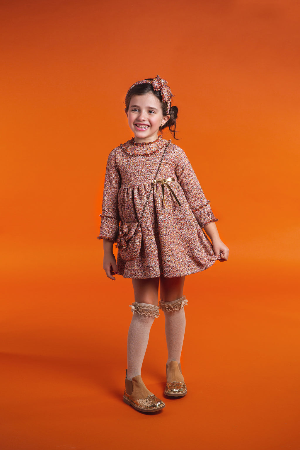 AW19 Rochy Caldera Tweed Bag - T06127