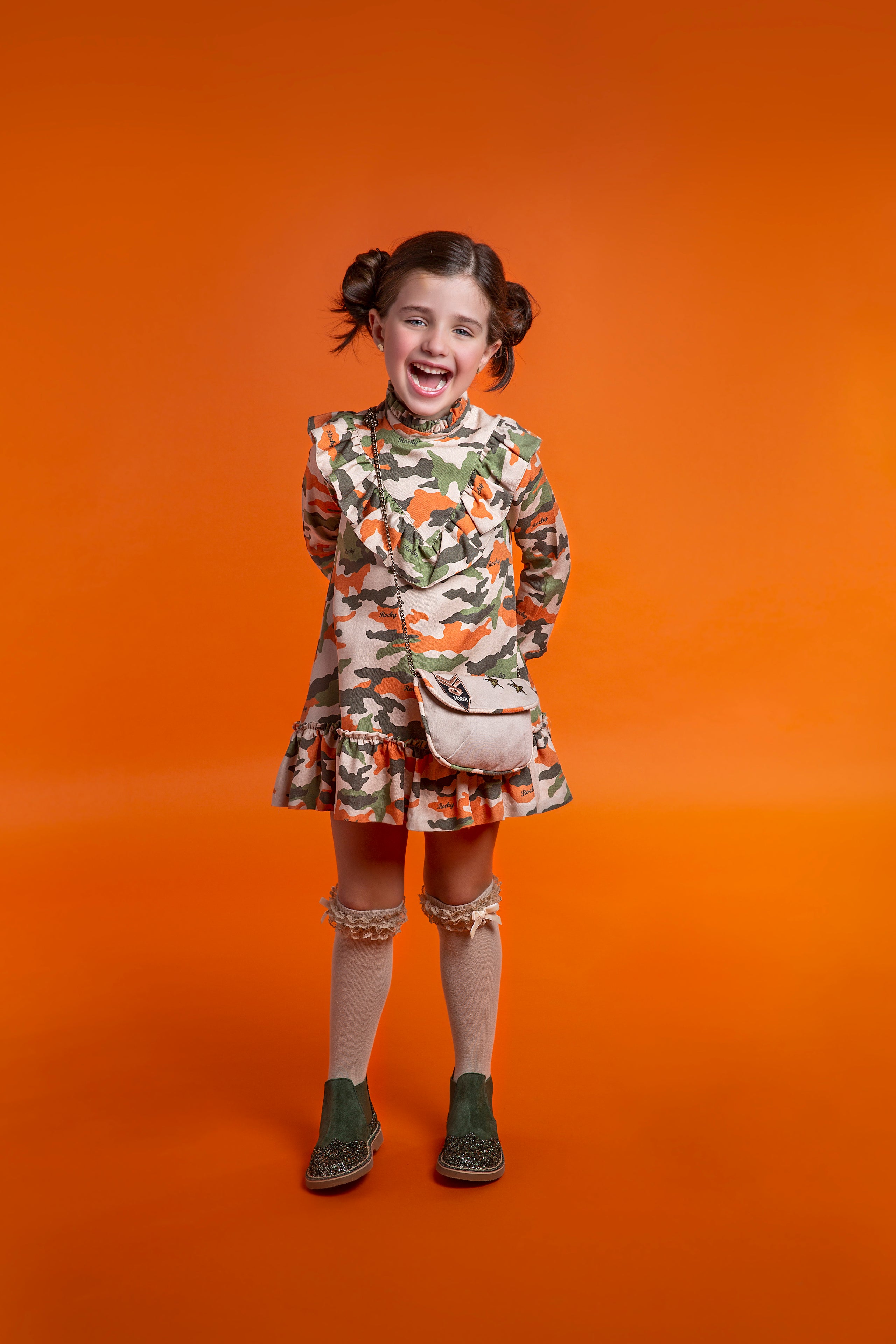 AW19 Rochy Camuflage Dress - T06131