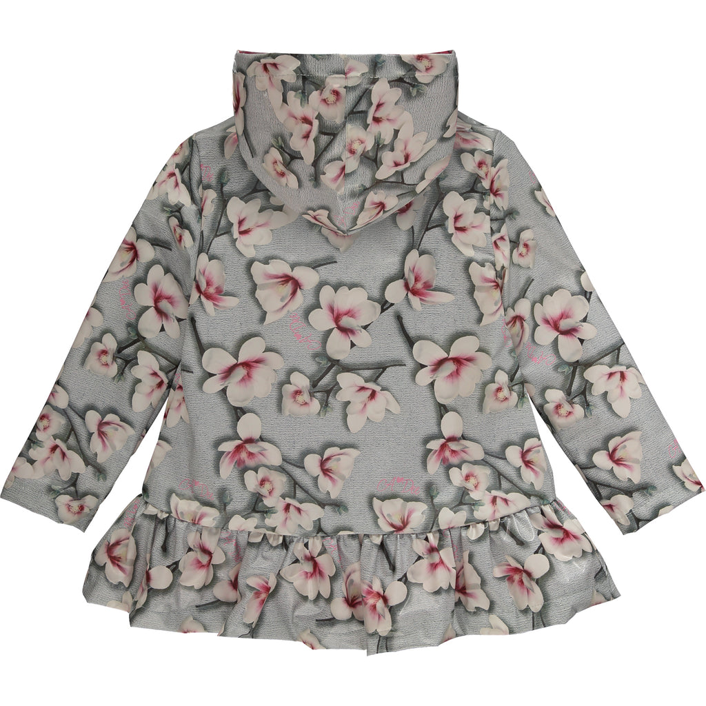 AW21 A DEE Girls Piper Grey Magnolia Raincoat