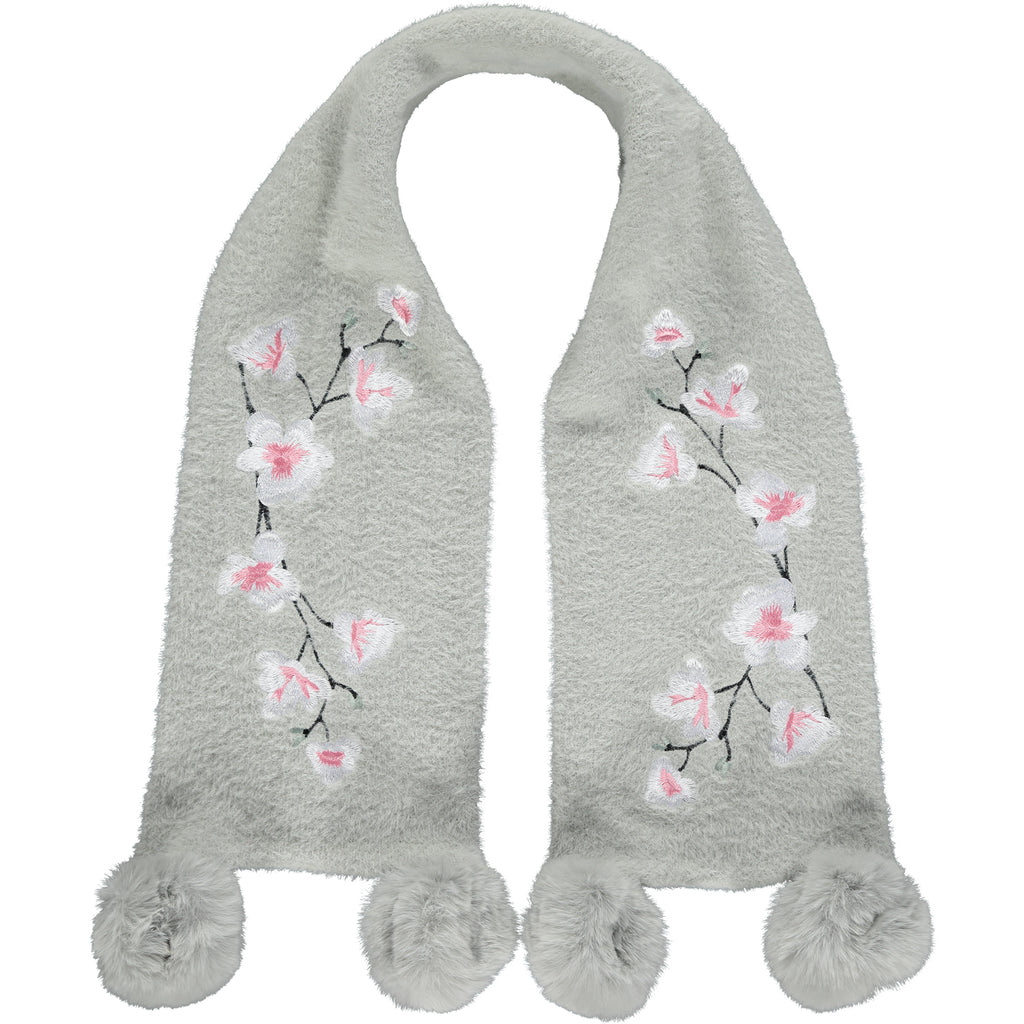 AW21 A DEE Girls Polly Magnolia Knitted Scarf