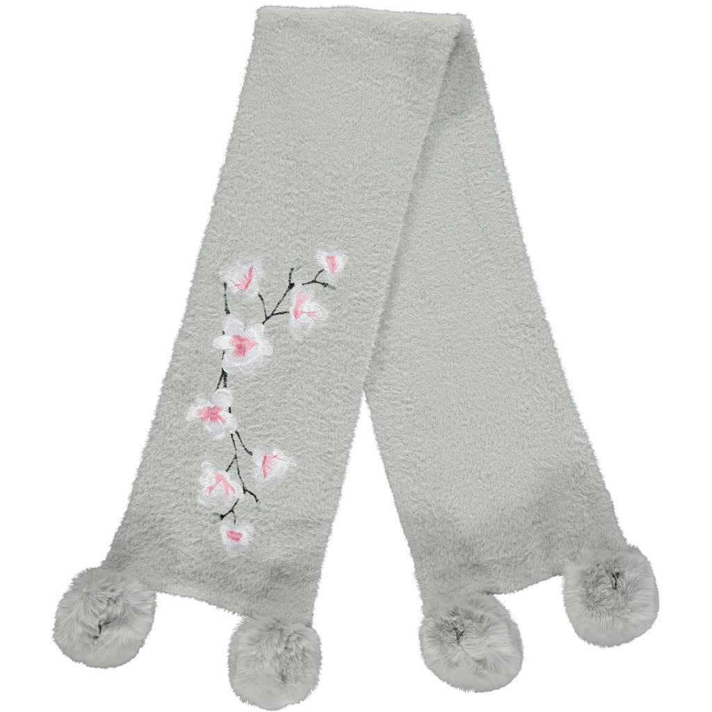 AW21 A DEE Girls Polly Magnolia Knitted Scarf