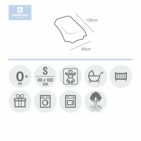 CAMBRASS Elephant Baby Blanket - Coral