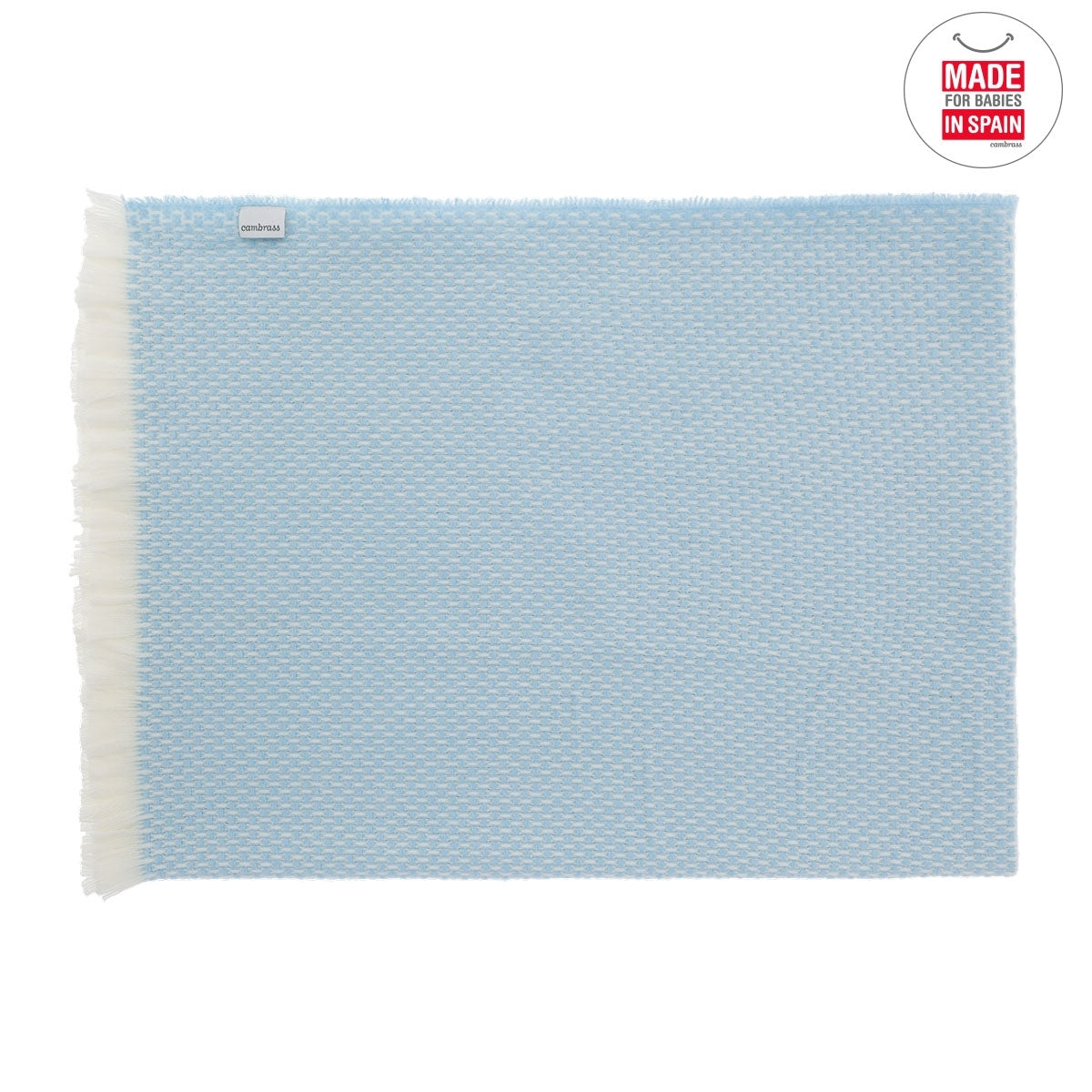 Cambrass blue Baby Blanket at Ninos Y Ninas