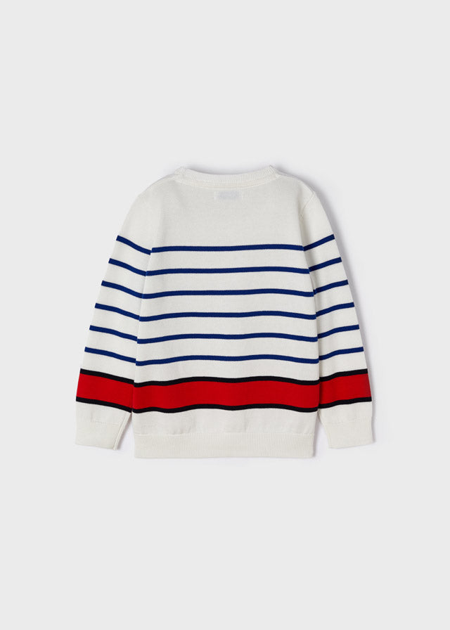 SS22 MAYORAL Boys Nautical Colour Block Jumper - 3337