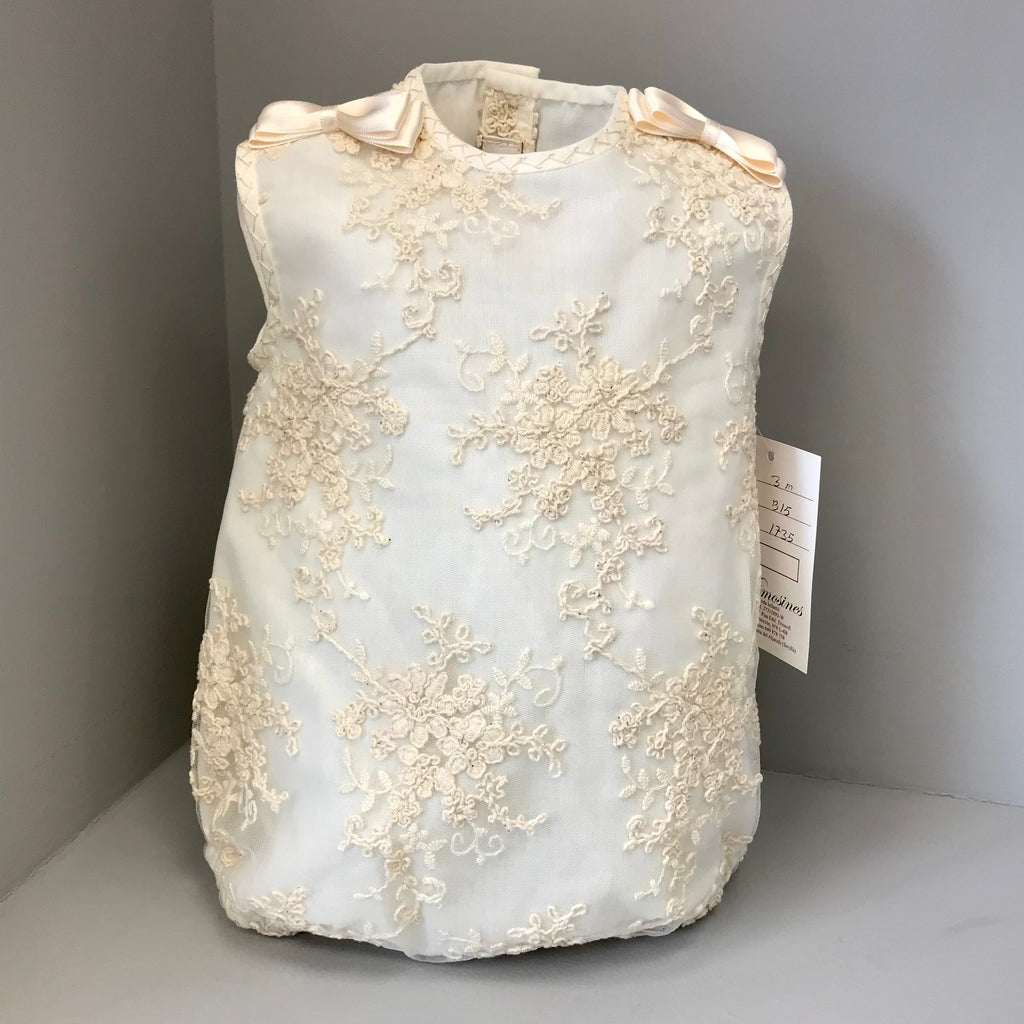 Mimosines Isabel Lace Embroidered Romper