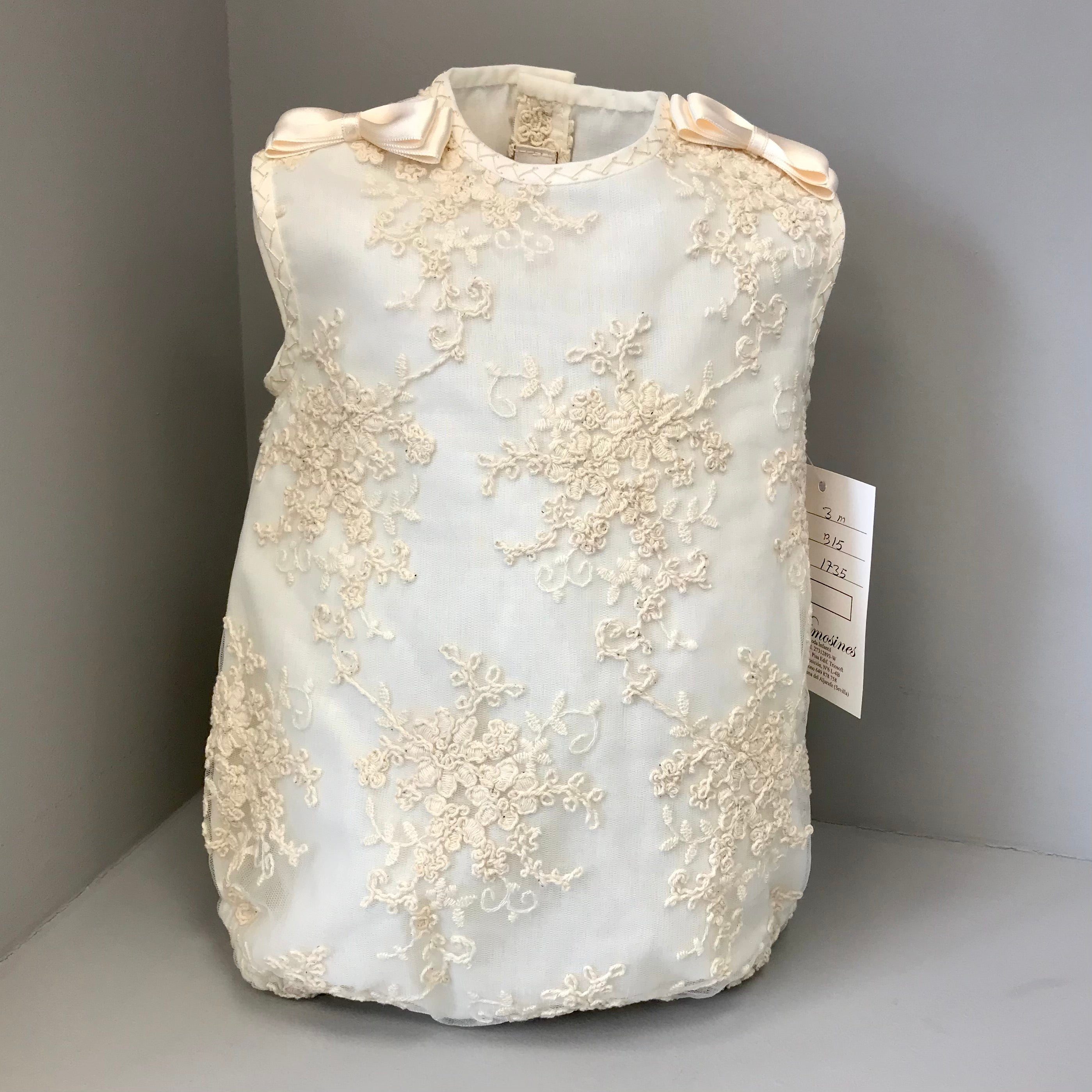 Mimosines Isabel Lace Embroidered Romper