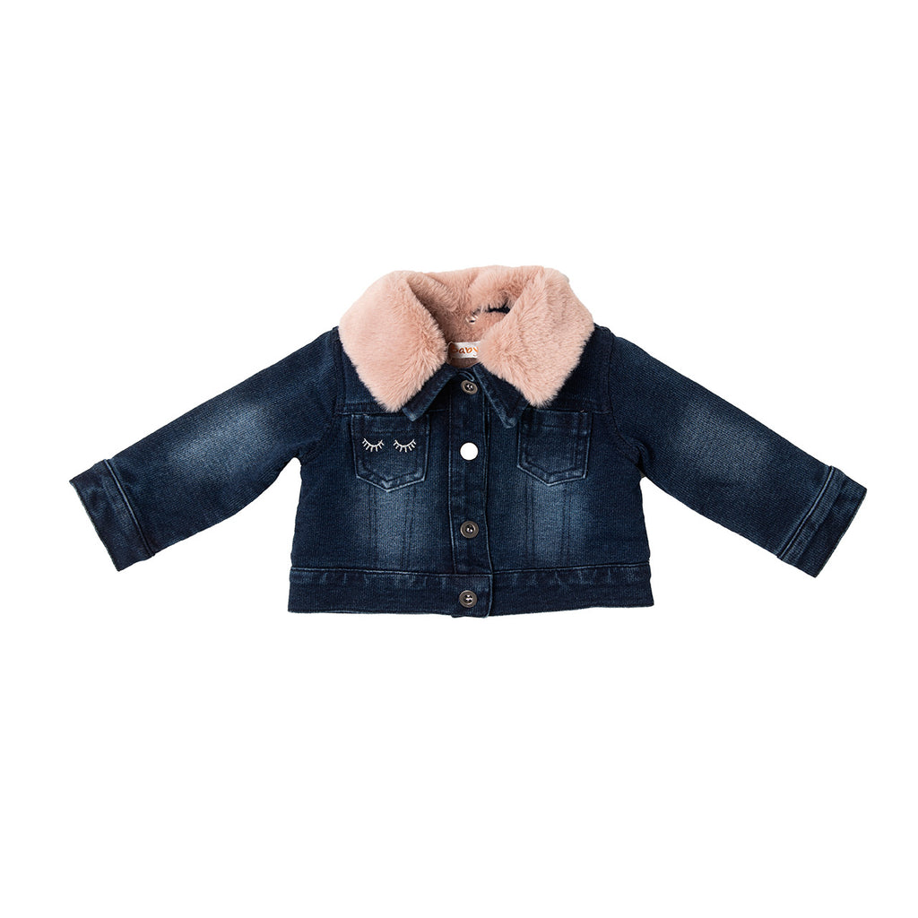 AW20 Babybol Denim & Faux Fur Jacket