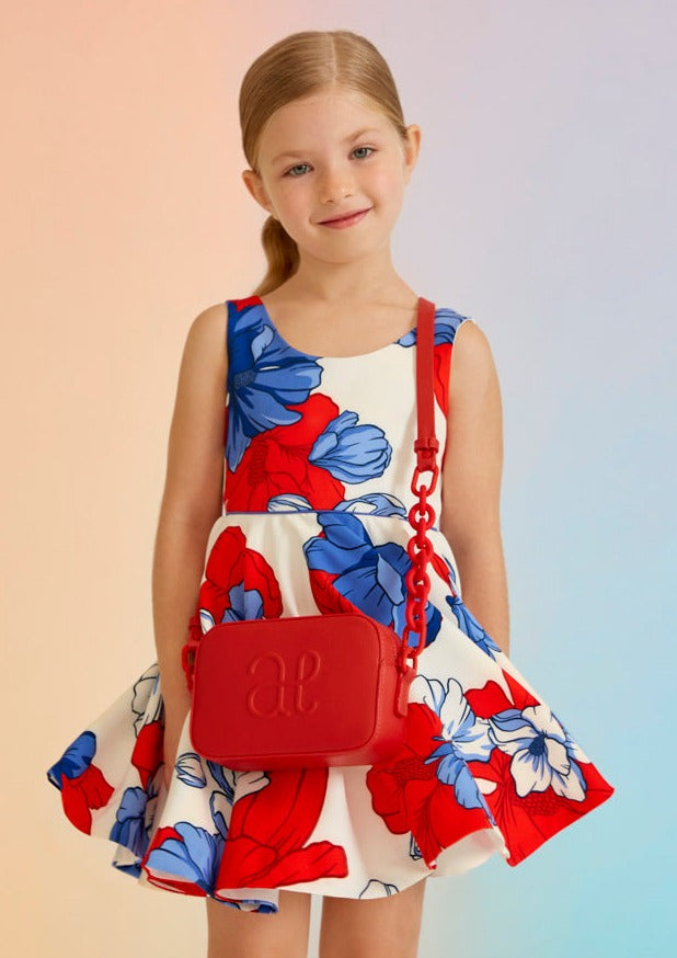 SS23 ABEL & LULA Girls Red Logo Bag