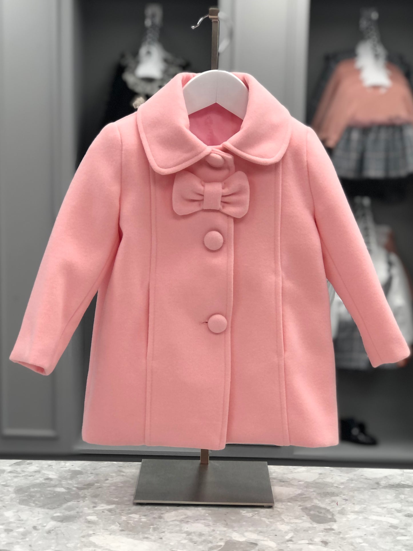 EVA CLASS Valeria Girls Pink Traditional Style Coat