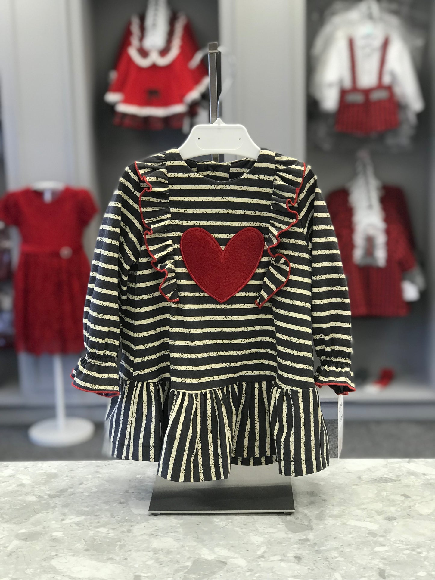 CUKA Corazon Baby Girls Heart Dress 