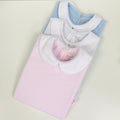 Rapife Long Sleeve Peter Pan Vest with Pique Collar