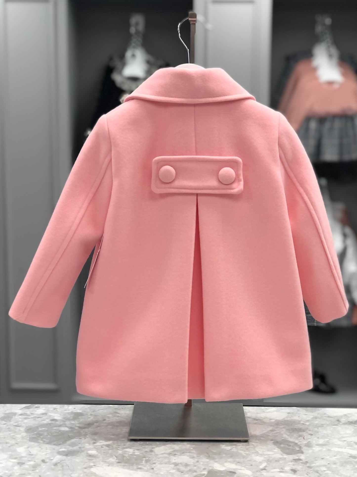 EVA CLASS Valeria Girls Pink Traditional Style Coat