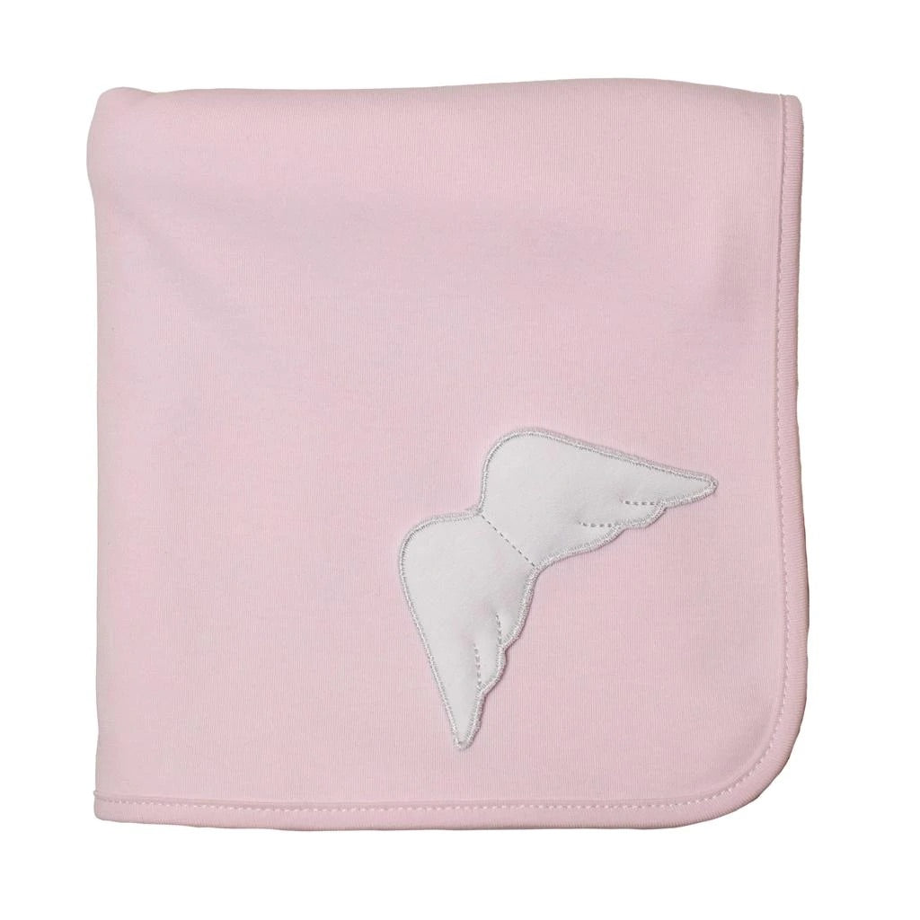 SS22 BABY GI Angel Wings Pink Small Blanket
