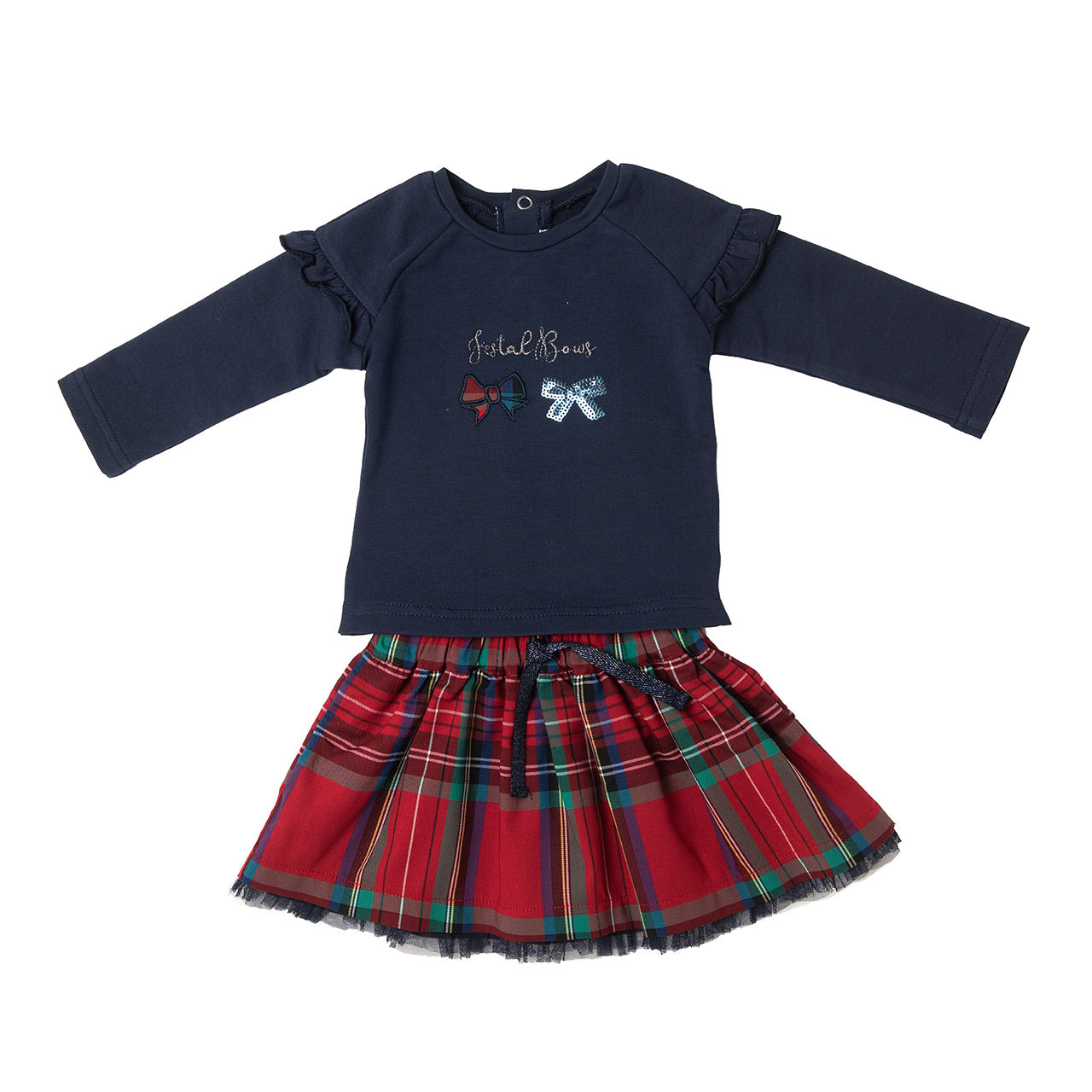 AW20 Babybol Tartan Skirt Set