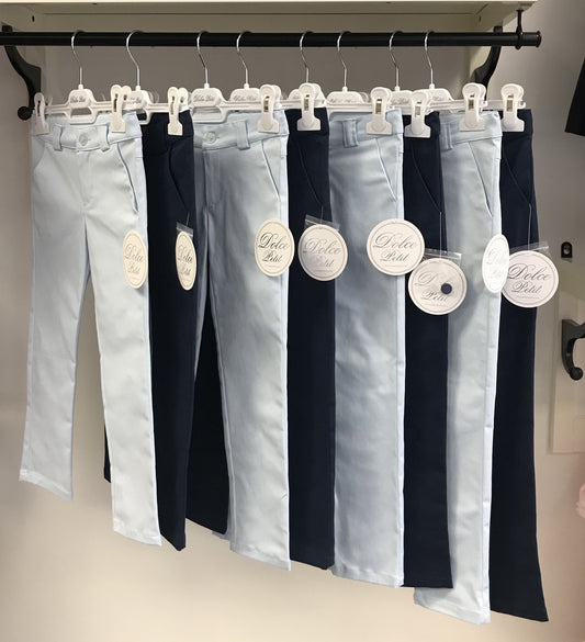 DOLCE PETIT Boys Chino Trousers - CLEARANCE SALE
