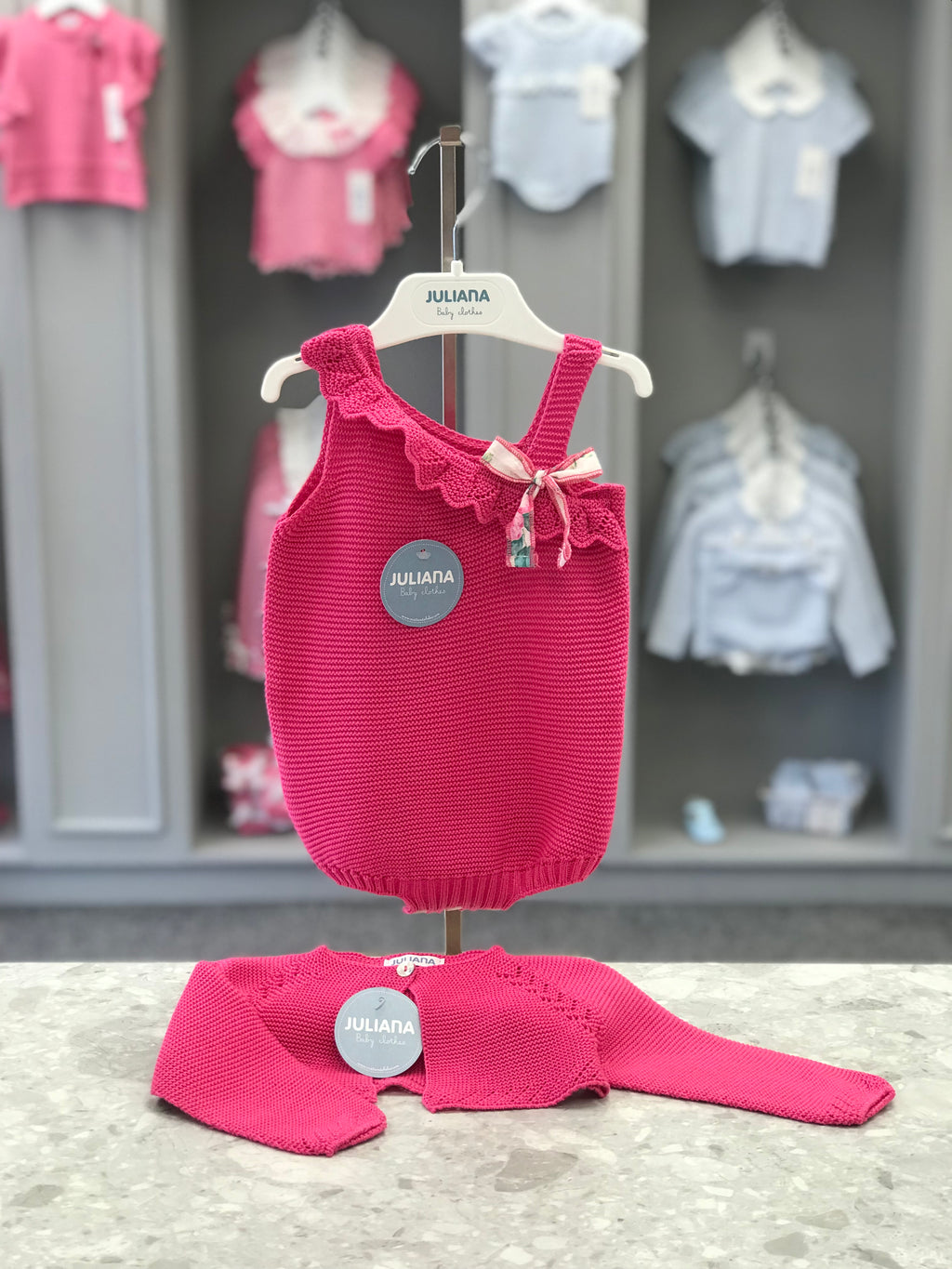 SS23 JULIANA Fresa Pink Bolero - J7206