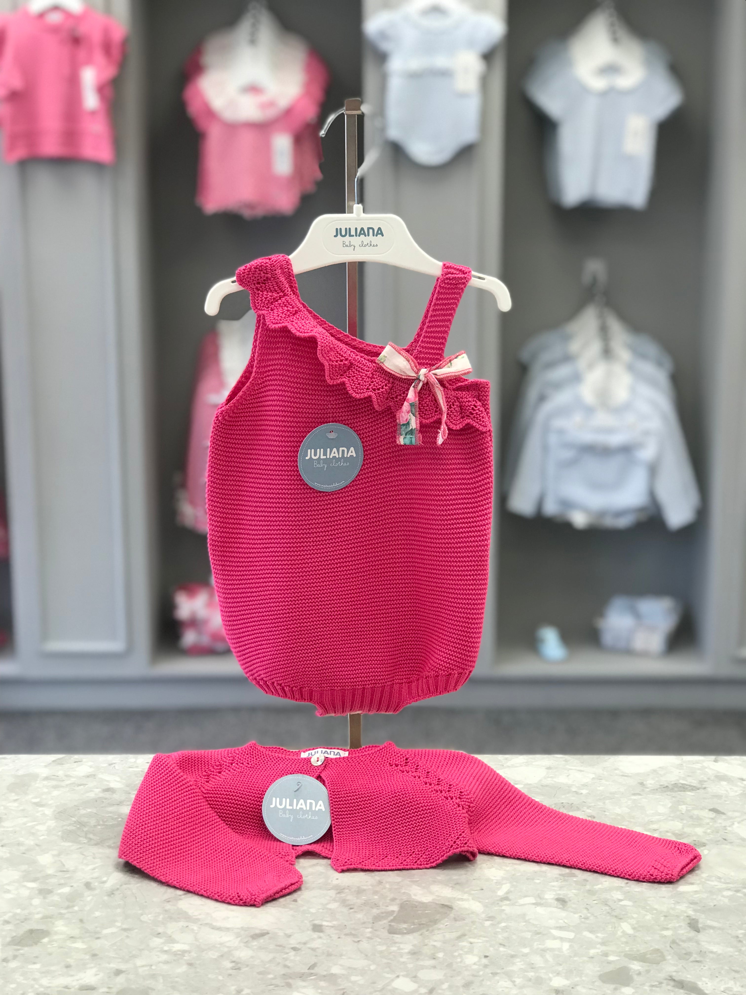 SS23 JULIANA Fresa Pink Bolero - J7206