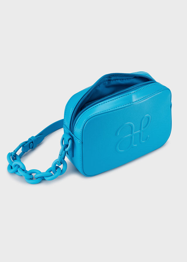 SS23 ABEL & LULA Girls Turquoise Logo Bag